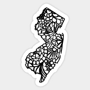 NJ_BLK Sticker